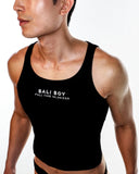 Crop Tank Top - Black