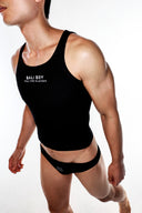 Crop Tank Top - Black